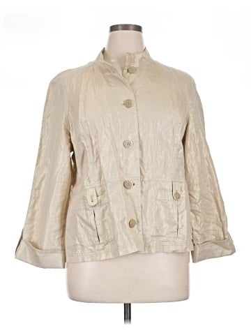 Chico's 3/4 Sleeve Button-Down Shirt (view 1)