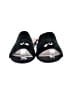Project Cloud 100% Leather Black Sandals Size 8 - photo 2