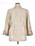 Chico's Ivory 3/4 Sleeve Button-Down Shirt Size XL - photo 2