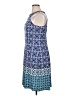 Wisp Print Blue Casual Dress Size 16 - photo 5