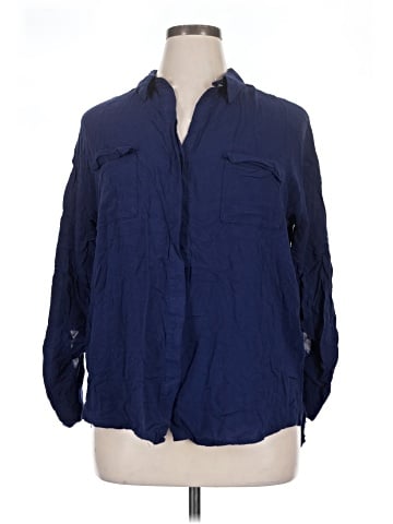 Rock & Republic 3/4 Sleeve Button-Down Shirt (view 1)