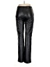 Assorted Brands 100% Polyester Black Faux Leather Pants Size UK 18 / US 14 - photo 2