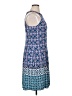 Wisp Print Blue Casual Dress Size 16 - photo 4