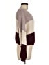 Debut 100% Polyester Color Block Burgundy Pullover Sweater Size M - photo 4