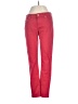 7 For All Mankind Color Block Red Jeans Size 26 waist - photo 1