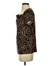 212 Collection Brown Short Sleeve Top Size S - photo 5