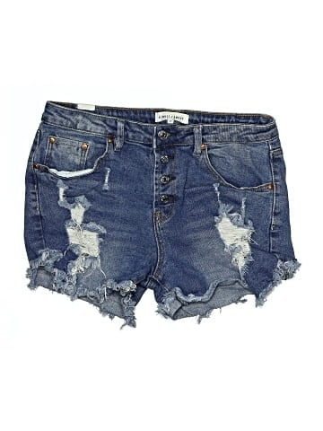 Almost Famous Denim Shorts (view 1)