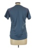 Helium 100% Polyester Blue Short Sleeve Top Size L - photo 2