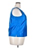 Sag Harbor 100% Polyester Blue Sleeveless Blouse Size 18 - photo 4