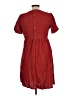 Roolee Solid Red Casual Dress Size L - photo 2