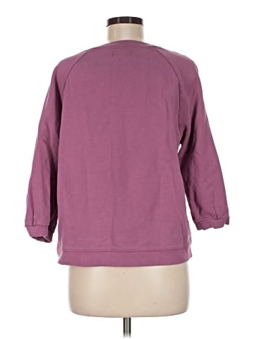 Madewell (Re)sourced Cotton Cloudberry Sweatshirt (view 2)