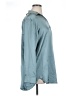 Pleione Metallic Solid Teal Long Sleeve Blouse Size XL - photo 4
