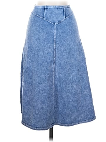 Hard Tail Denim Skirt (view 1)
