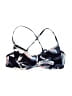 Roxy Print Blue Black Swimsuit Top Size M - photo 1