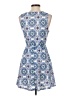Everly Argyle Blue Casual Dress Size XS (petite) - photo 2