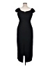 Marianna 100% Polyester Solid Black Cocktail Dress Size 14 - photo 2