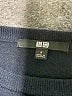 Uniqlo 100% Wool Black Wool Pullover Sweater Size S - photo 7