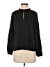 Sugarlips 100% Polyester Black Long Sleeve Blouse Size XS - photo 1
