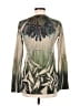 Decree 100% Polyester Green Long Sleeve Blouse Size M - photo 2
