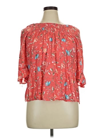 Croft & Barrow 3/4 Sleeve Blouse (view 1)