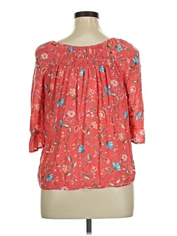 Croft & Barrow 3/4 Sleeve Blouse (view 2)