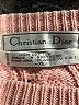 Christian Dior 100% Cotton Pink Vintage Pullover Sweater Size XL - photo 16