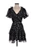 Topshop 100% Polyester Black Cocktail Dress Size 2 - photo 1