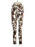 Cato Print Brown Casual Pants Size L - photo 2