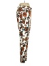 Cato Print Brown Casual Pants Size L - photo 4