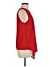 Babaton Polka Dots Red Sleeveless Blouse Size M - photo 4