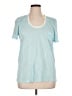 Mango Teal Short Sleeve T-Shirt Size XL - photo 1