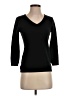 Neiman Marcus 100% Cashmere Black Cashmere Pullover Sweater Size XS - photo 1