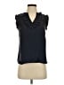 J.Crew 100% Silk Black Sleeveless Silk Top Size 00 - photo 1