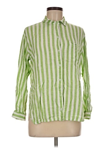 Old Navy 3/4 Sleeve Button-Down Shirt (view 1)