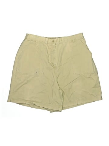 Karen Scott Sport Khaki Shorts (view 1)