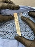 NY Collection Blue 3/4 Sleeve Blouse Size L (petite) - photo 7