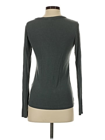 Magaschoni Long Sleeve Henley (view 2)