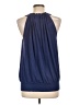 NY Collection Blue Sleeveless Blouse Size L - photo 2