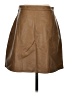 Zara Basic Brown Faux Leather Skirt Size S - photo 2