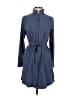 Unbranded Blue Casual Dress Size L (estimated) - photo 1