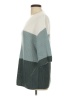Matty M Color Block Teal Pullover Sweater Size L - photo 5