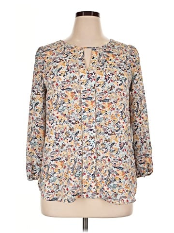 Collective Concepts 3/4 Sleeve Blouse (view 1)