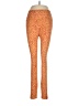 Lou & Grey Print Orange Leggings Size M - photo 1