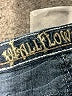Wall Flower Blue Denim Shorts Size 11 - photo 3