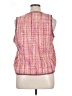 J. Peterman Tweed Pink Cardigan Size XL - photo 2