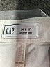 Gap Ivory Denim Shorts Size 18R - photo 3