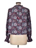 Rebecca Minkoff 100% Polyester Purple Long Sleeve Blouse Size L - photo 2
