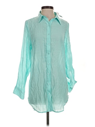 New York & Company Long Sleeve Button-Down Shirt (view 1)