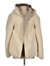Hem & Thread 100% Polyester Ivory Coat Size M - photo 1