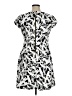 MICHAEL Michael Kors Graphic Black Casual Dress Size 16 - photo 2
